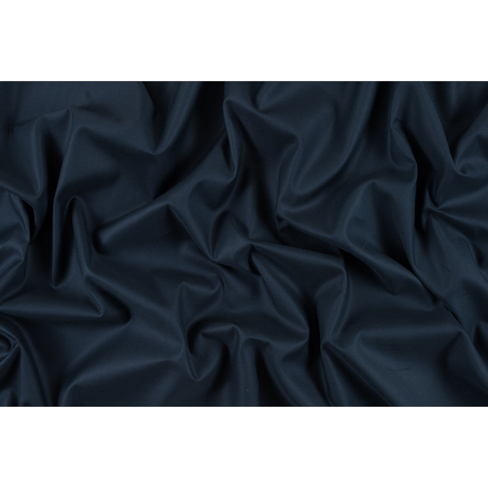 Egyptian Cotton Shirting - Midnight Navy - Giza Collection Egyptian Cotton Shirting - Midnight Navy - Giza Collection