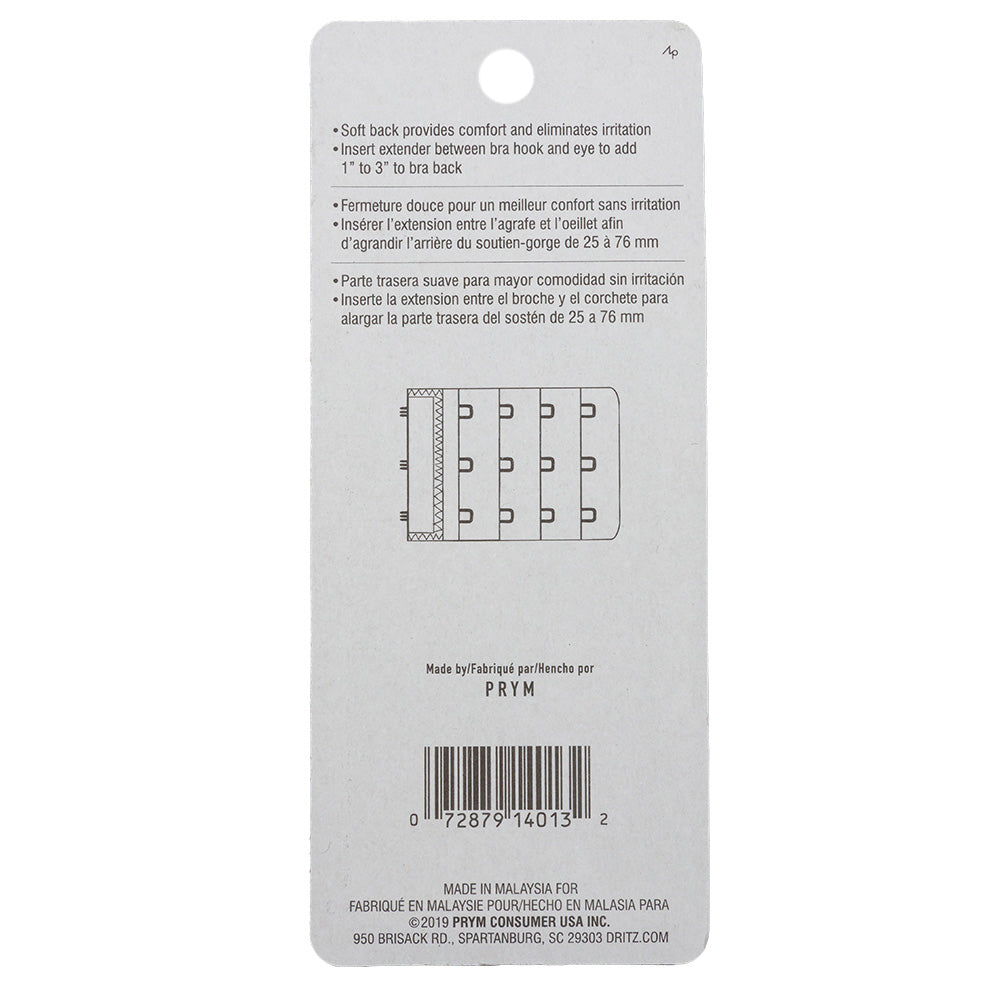 Dritz White Bra Extender - 2.25" - Detail Dritz White Bra Extender - 2.25" - Detail