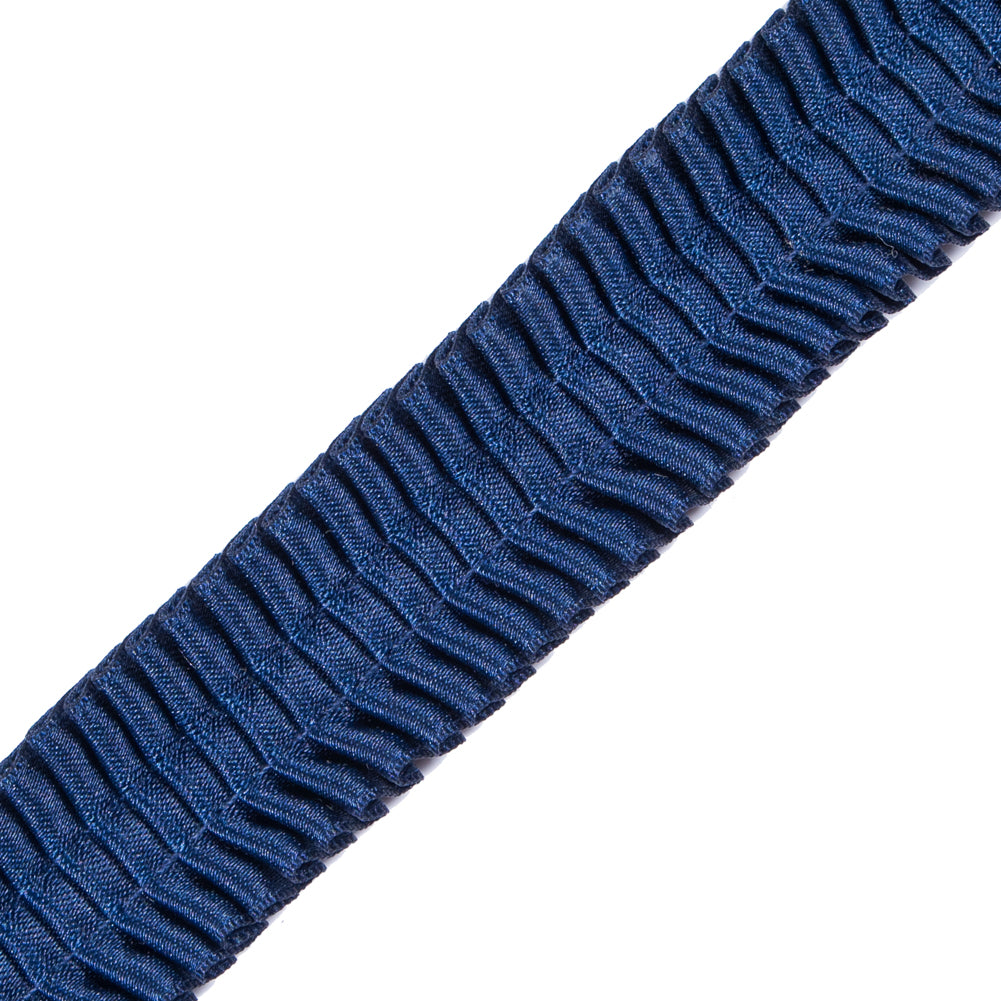 Italian Navy Deep Knife Pleated Trimming - 1 - Detail Italian Navy Deep Knife Pleated Trimming - 1 - Detail