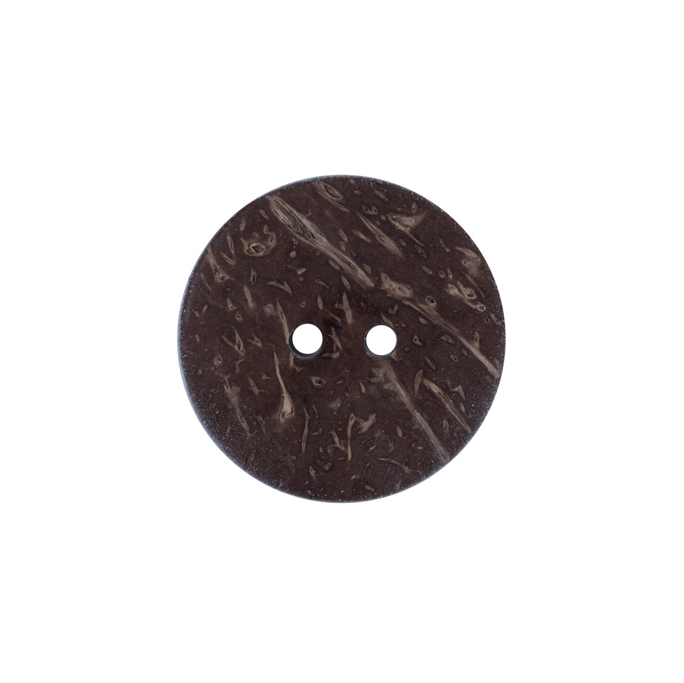 Italian Geometric Printed Coconut Button - 32L/20mm Detail Italian Geometric Printed Coconut Button - 32L/20mm Detail