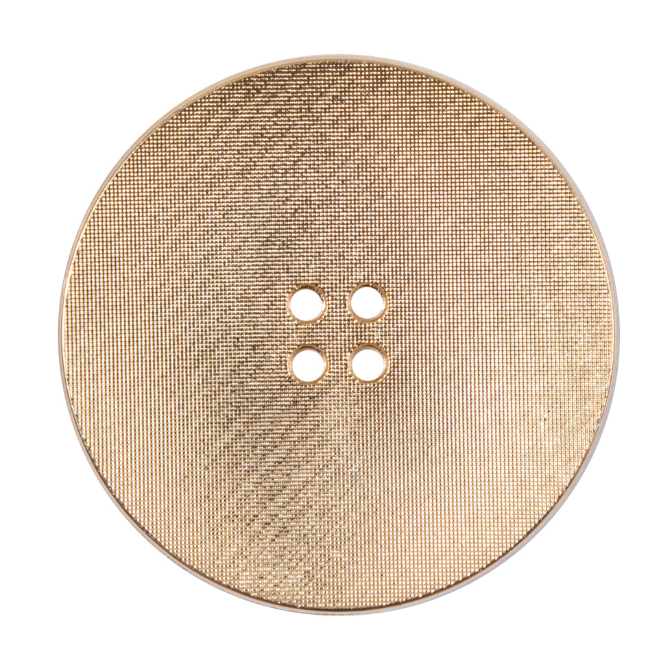 Italian Gold Plated Button - 54L/34mm Italian Gold Plated Button - 54L/34mm