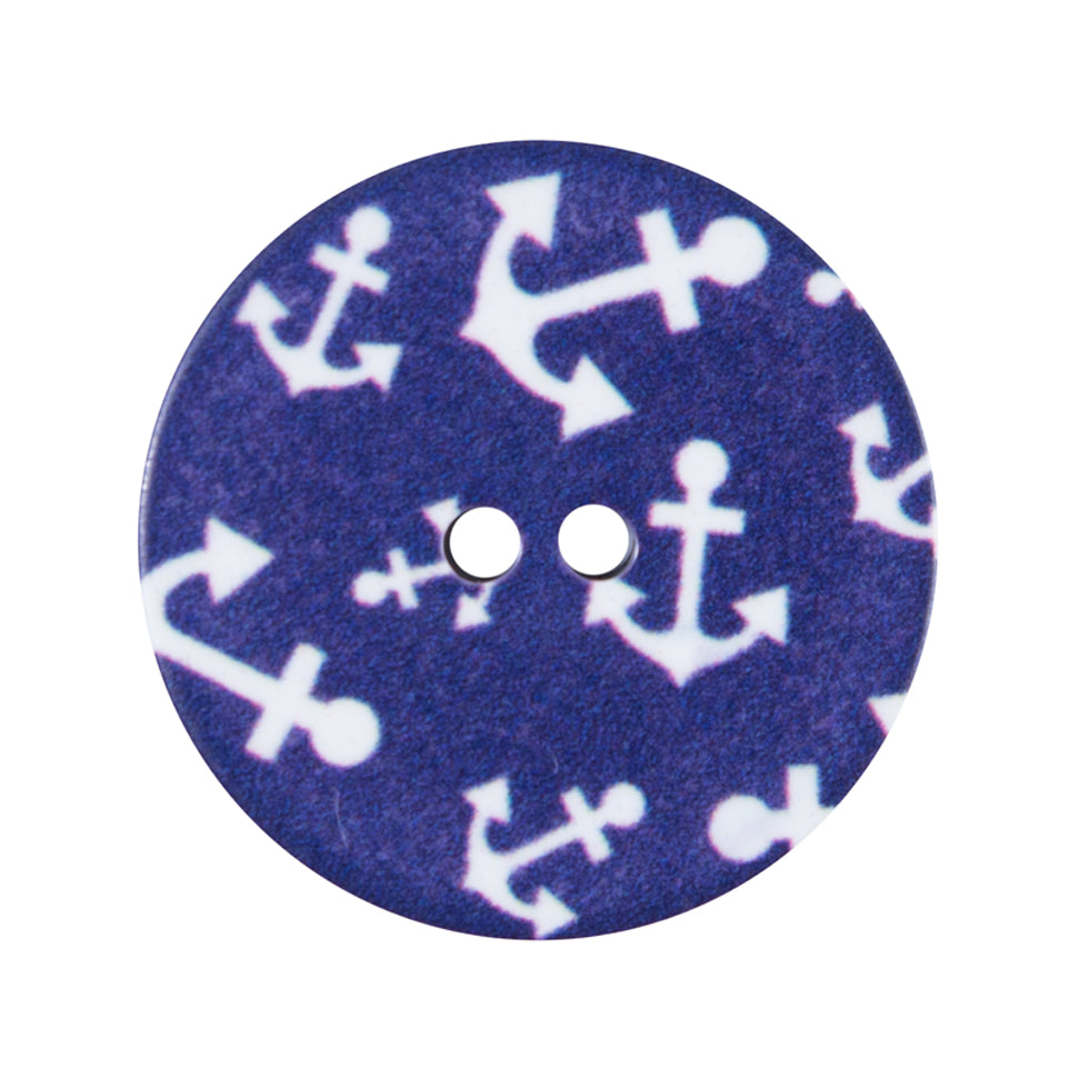 Italian Nautical Button - 44L/28mm Italian Nautical Button - 44L/28mm