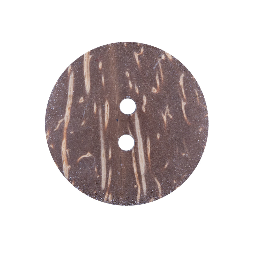 Italian Nautical Coconut Button - 40L/25mm - Detail Italian Nautical Coconut Button - 40L/25mm - Detail