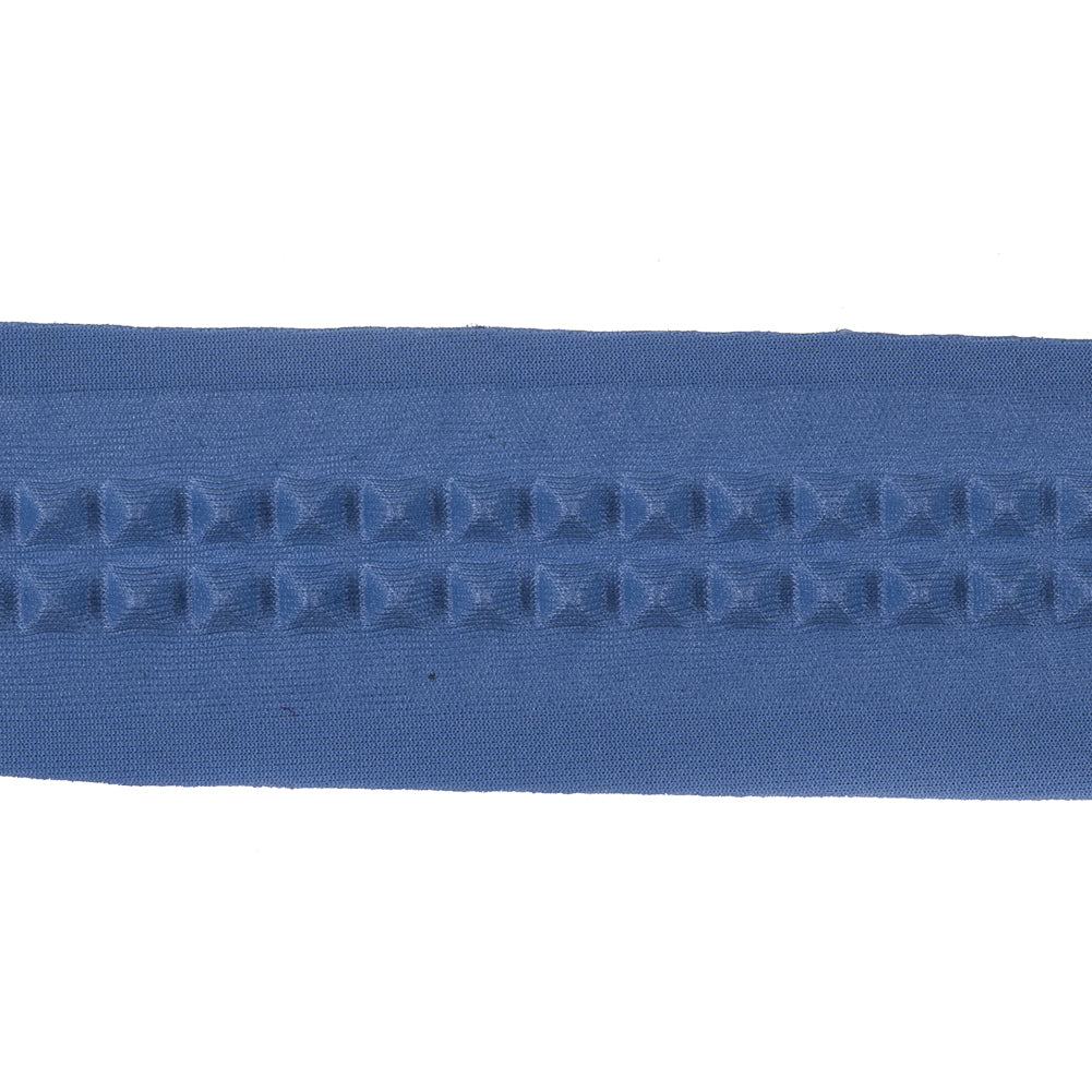 Italian Lilac Stud Embossed Double Knit Trim - 1" Detail Italian Lilac Stud Embossed Double Knit Trim - 1" Detail