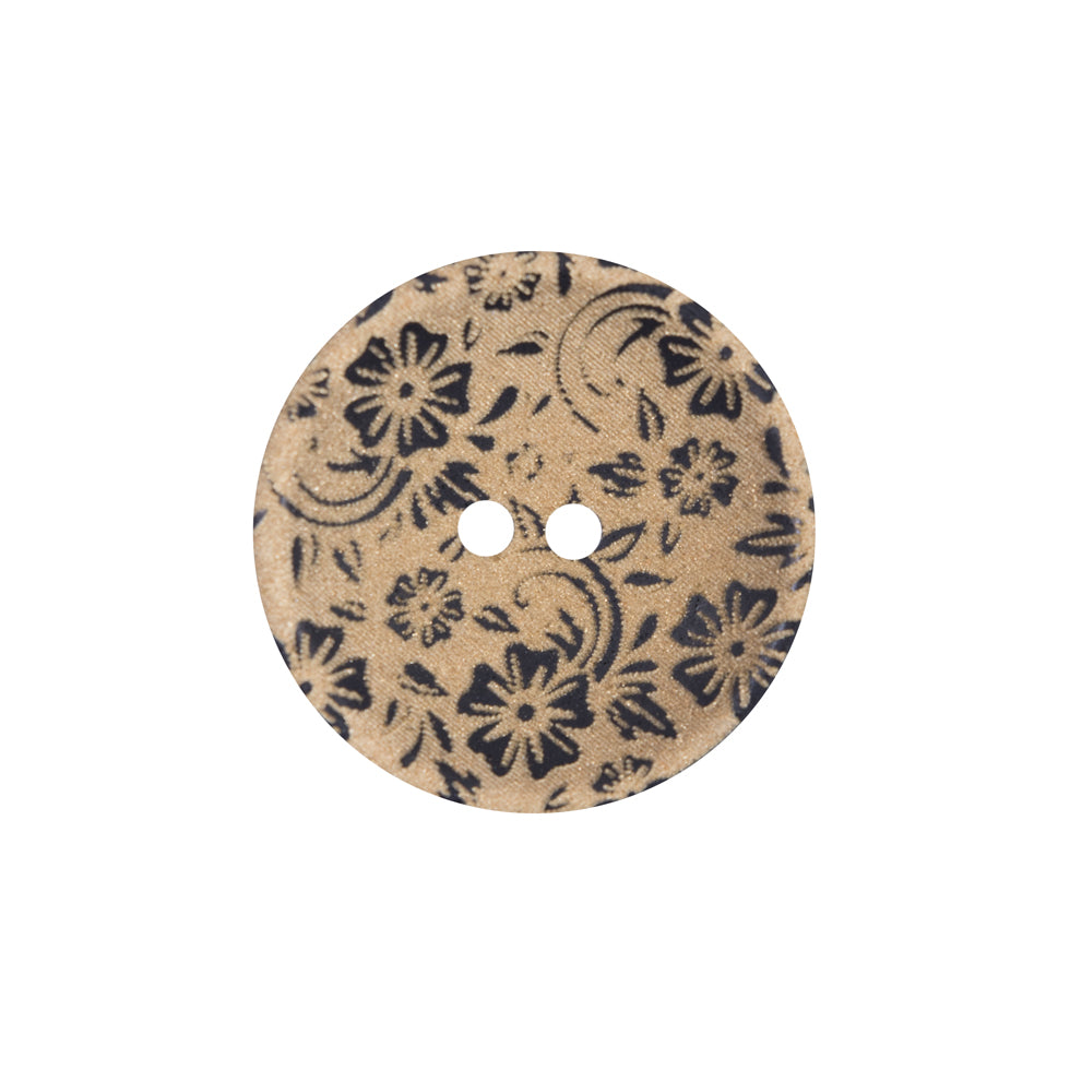 Italian Metallic Gold Lasered Button - 36L/23MM Italian Metallic Gold Lasered Button - 36L/23MM