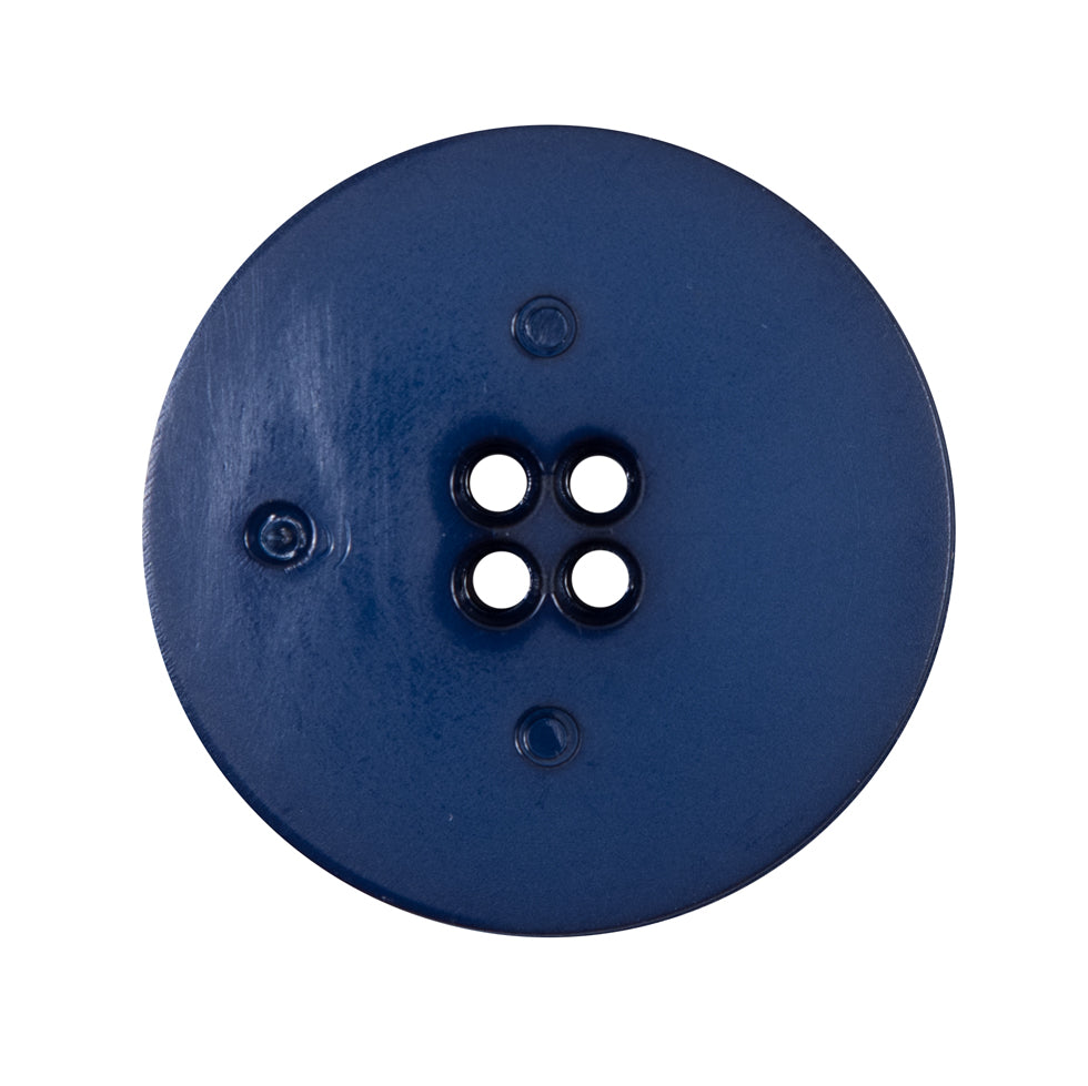 Italian Navy Textural Plastic Button - 44L/28mm Detail Italian Navy Textural Plastic Button - 44L/28mm Detail