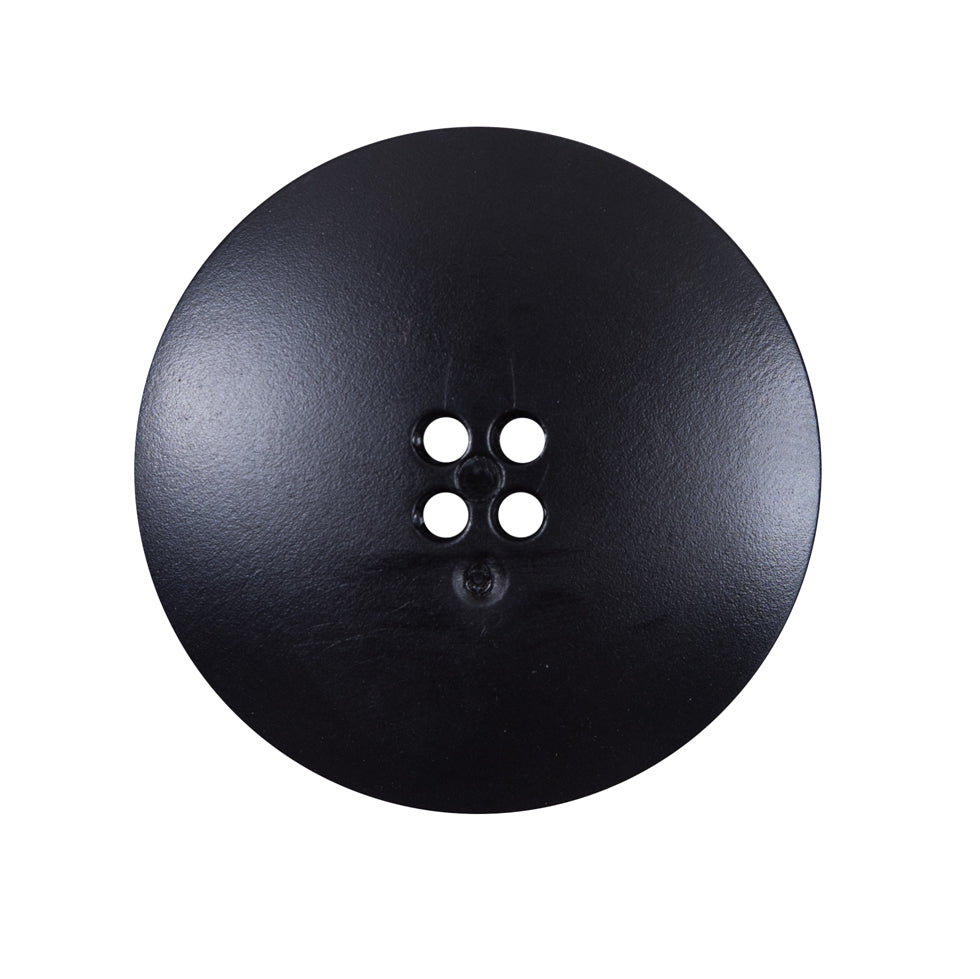 Italian Black Plated Button - 44L/28mm Detail Italian Black Plated Button - 44L/28mm Detail