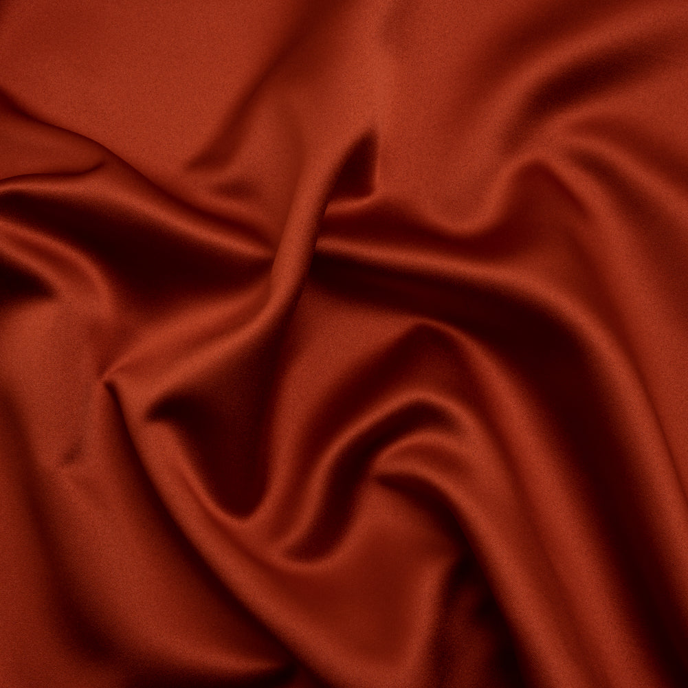 Polyester Satin - Nu Sienna - Reverie Collection Polyester Satin - Nu Sienna - Reverie Collection