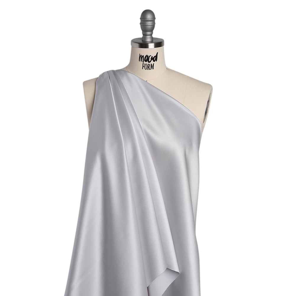 Polyester Satin - Dove Grey - Reverie Collection Polyester Satin - Dove Grey - Reverie Collection