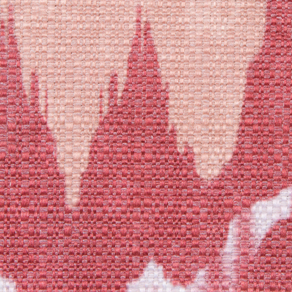 Rust Abstract Printed Upholstery Canvas Detail Rust Abstract Printed Upholstery Canvas Detail