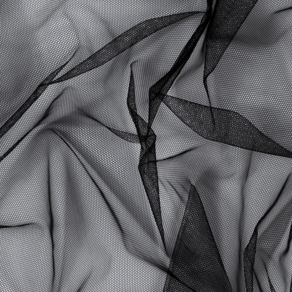 Leonardo Black Soft Nylon Tulle Leonardo Black Soft Nylon Tulle