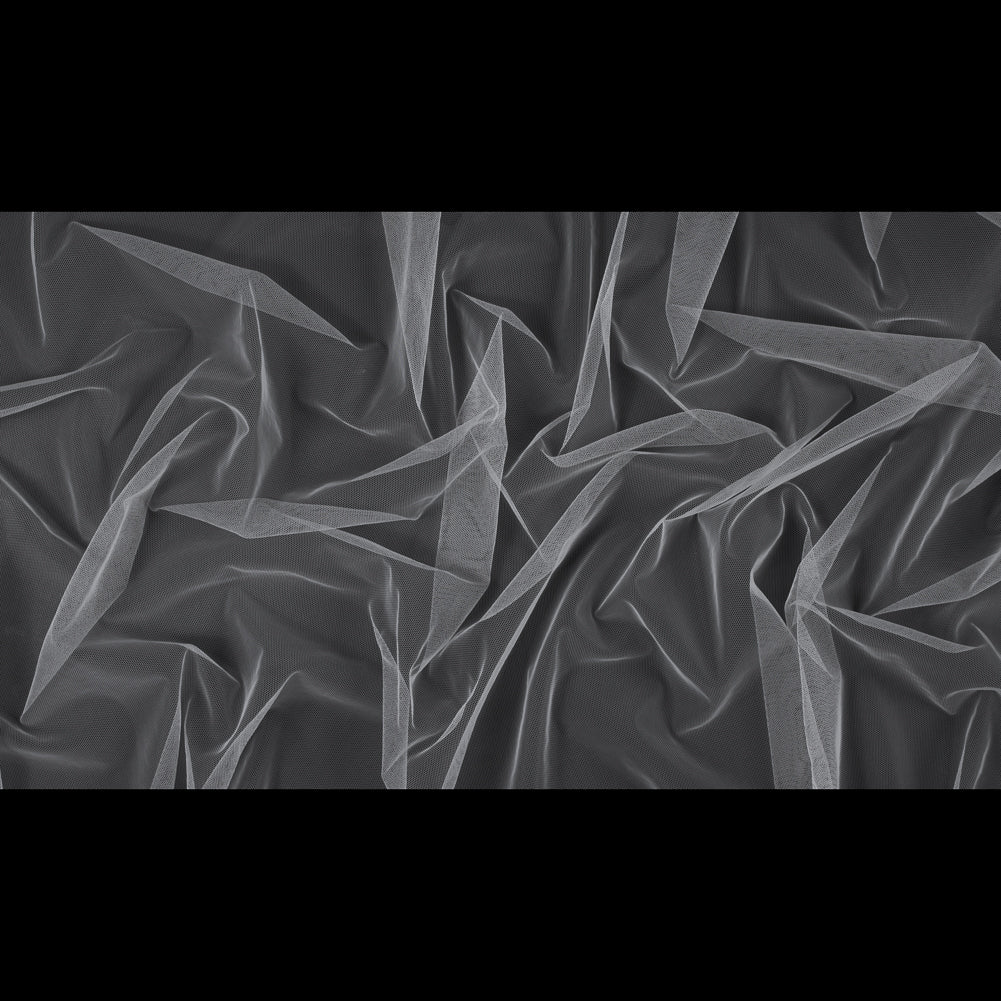 Soft Nylon Tulle - Light Silver - Leonardo Collection Soft Nylon Tulle - Light Silver - Leonardo Collection