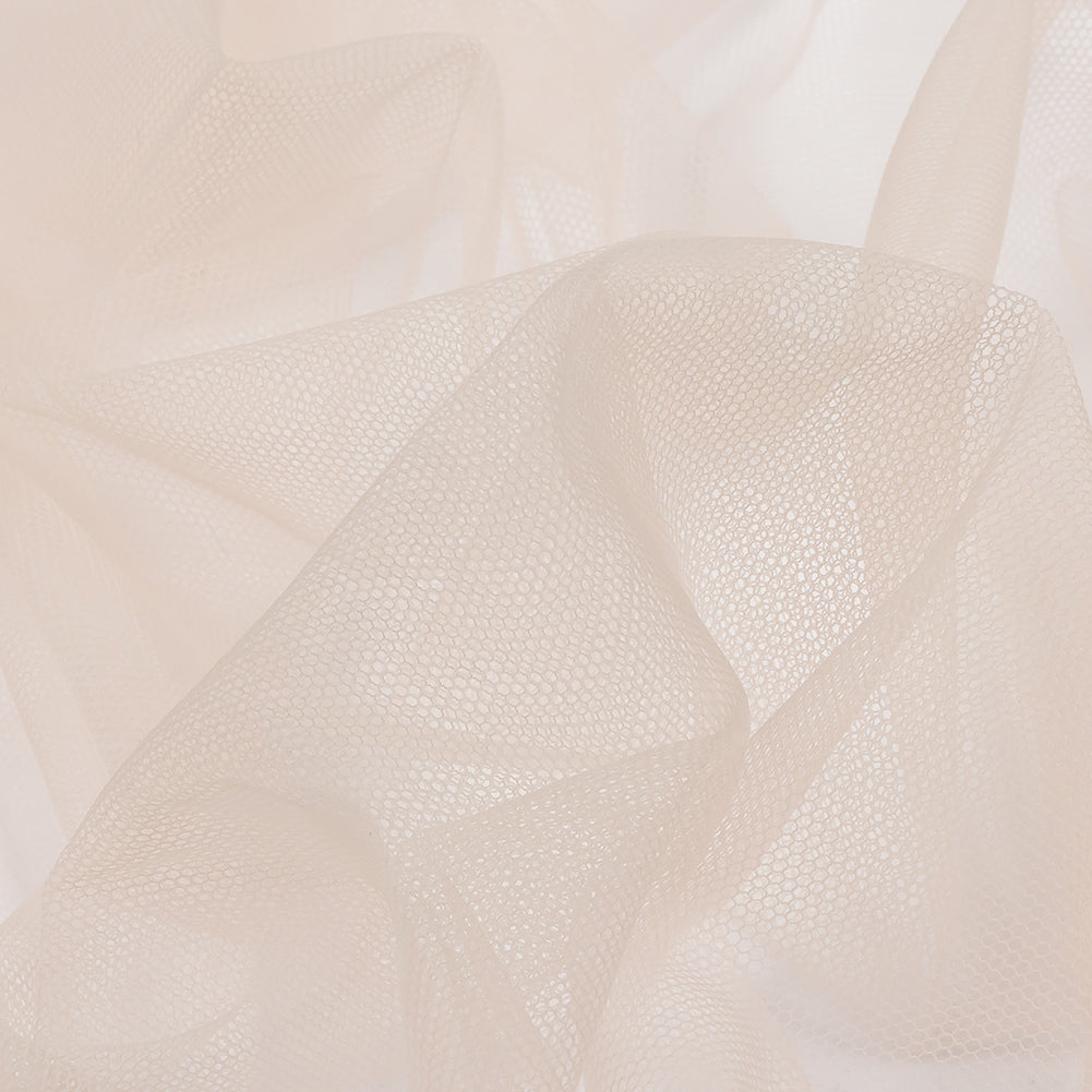 Soft Nylon Tulle - Pale Dogwood - Leonardo Collection Folded Soft Nylon Tulle - Pale Dogwood - Leonardo Collection Folded