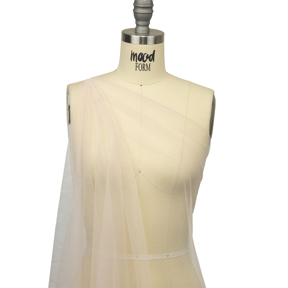 Soft Nylon Tulle - Pale Dogwood - Leonardo Collection Detail Soft Nylon Tulle - Pale Dogwood - Leonardo Collection Detail