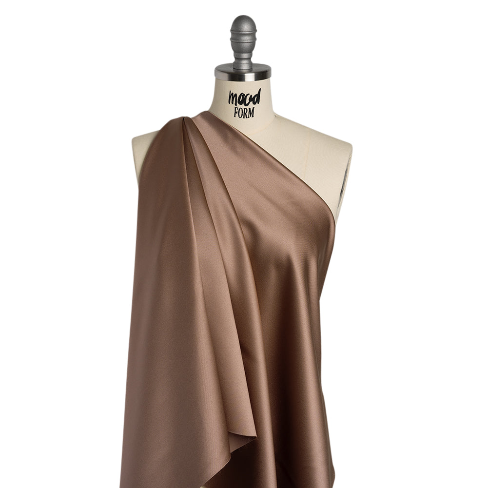 Polyester Satin - Dessert Taupe - Reverie Collection Polyester Satin - Dessert Taupe - Reverie Collection