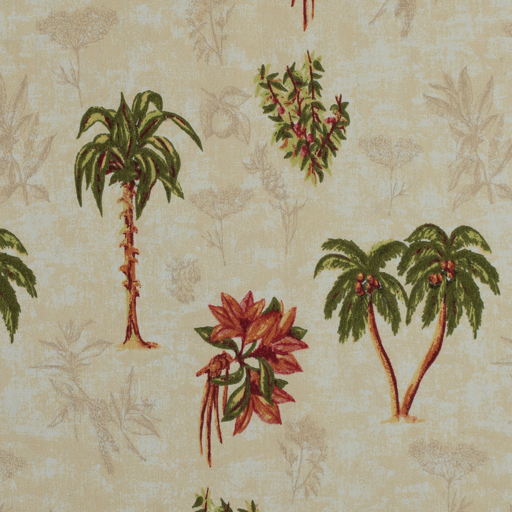 Palm Tree Printed Canvas Palm Tree Printed Canvas