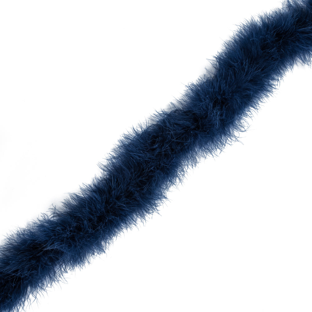 Dark Navy Marabou Feather Scarf Dark Navy Marabou Feather Scarf