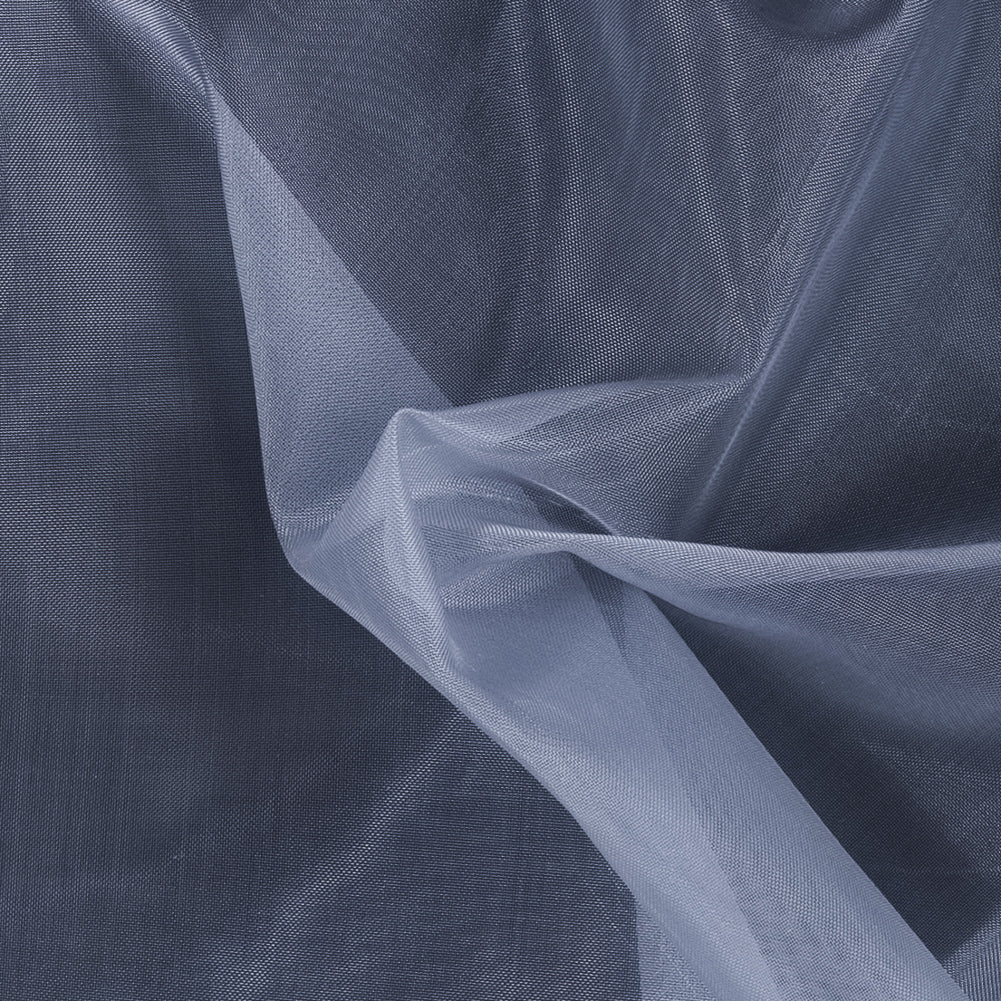Blue Gray Stiff Polyester Organdy Blue Gray Stiff Polyester Organdy