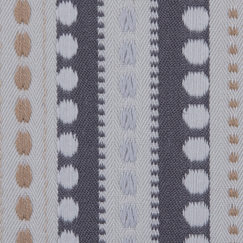 Dusk Tribal Striped Cotton Woven Detail Dusk Tribal Striped Cotton Woven Detail