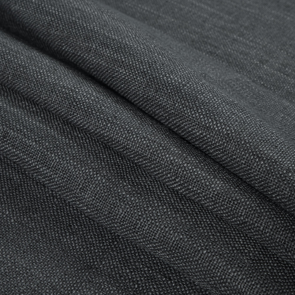Charcoal South Pacific Linen Blend Folded Charcoal South Pacific Linen Blend Folded