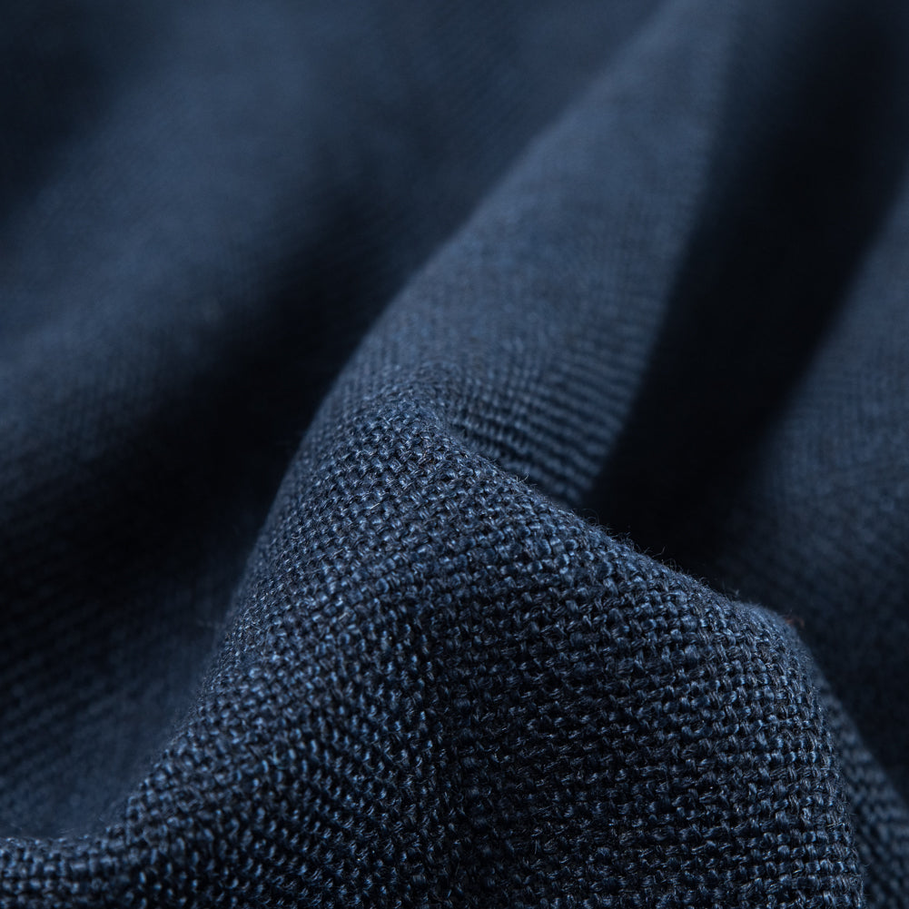 Indigo South Pacific Linen Blend - Detail Indigo South Pacific Linen Blend - Detail