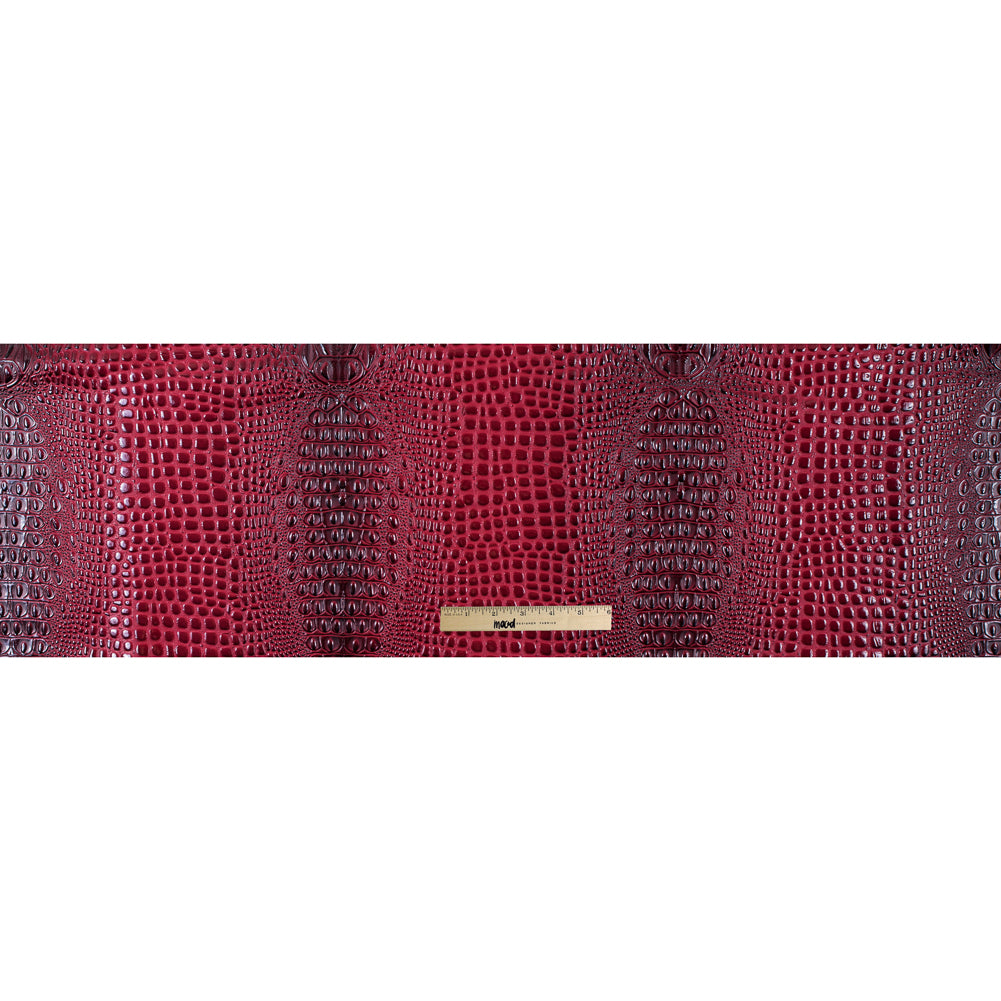 Wine Crocodile Vinyl Full Wine Crocodile Vinyl Full