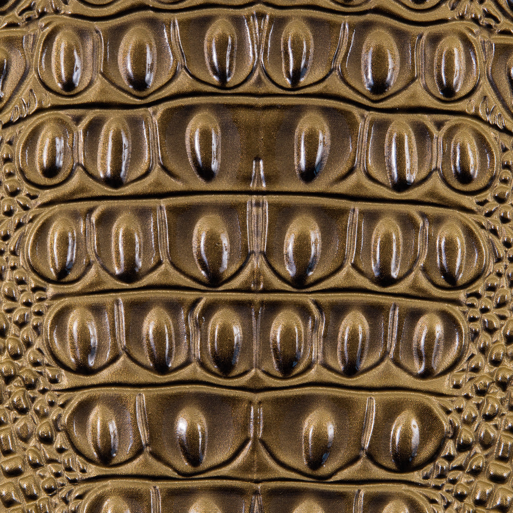Gold Crocodile Vinyl - Detail Gold Crocodile Vinyl - Detail