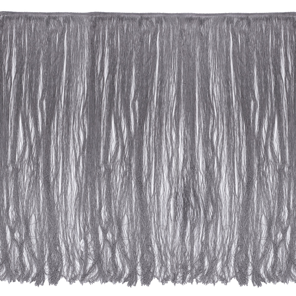 Silver European Chainette Fringe Trim - 40" Silver European Chainette Fringe Trim - 40"