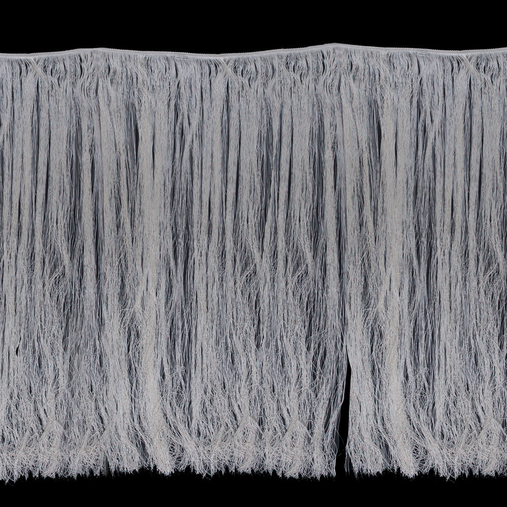 Ivory European Chainette Fringe Trim - 40 Ivory European Chainette Fringe Trim - 40