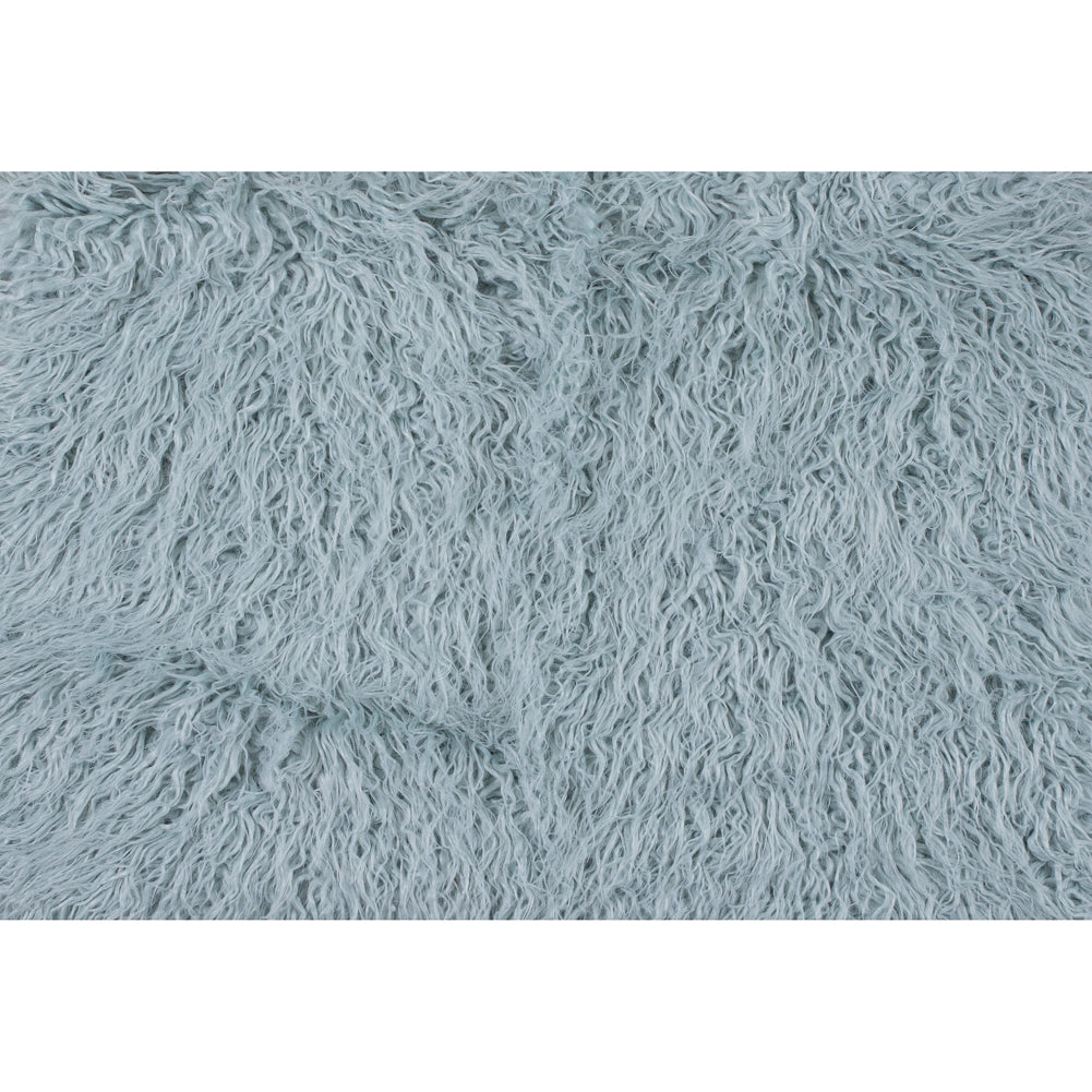 Shaggy Faux Fur - Blue Folded Shaggy Faux Fur - Blue Folded