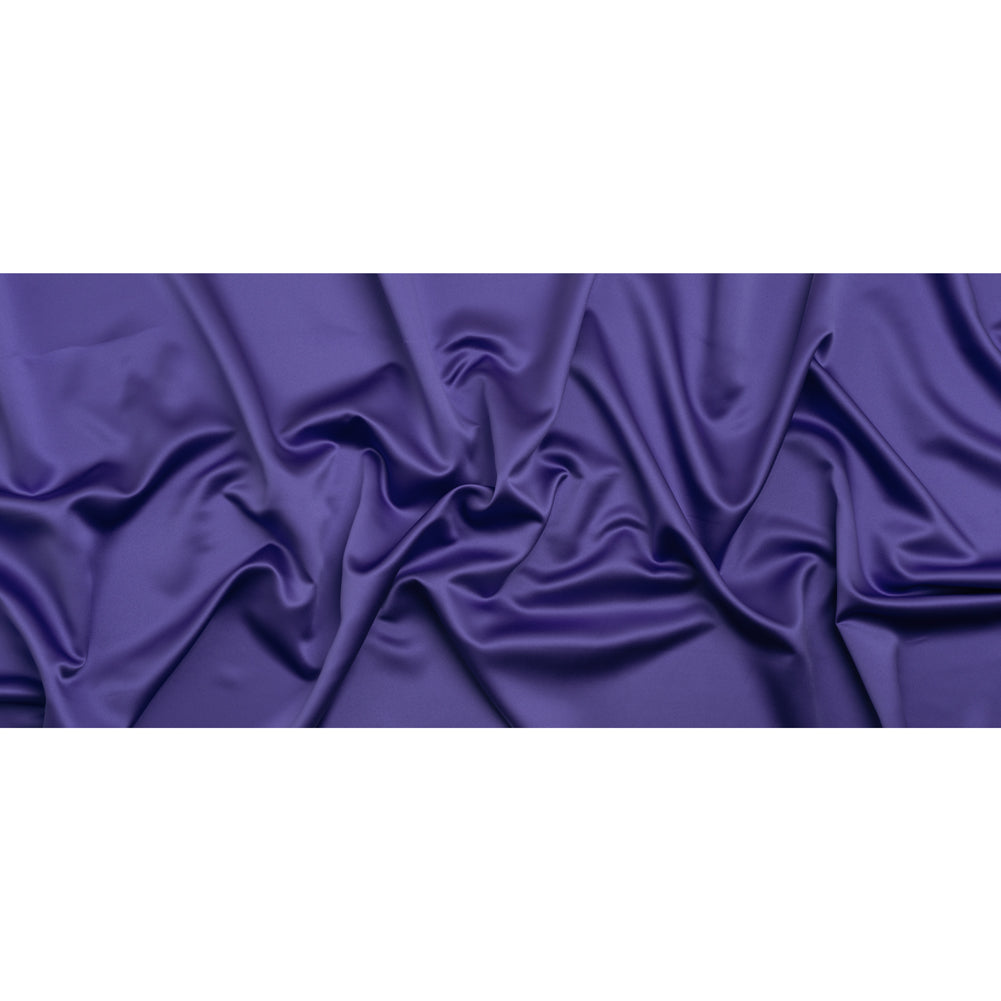 Polyester Satin - Crepe Purple - Reverie Collection Polyester Satin - Crepe Purple - Reverie Collection