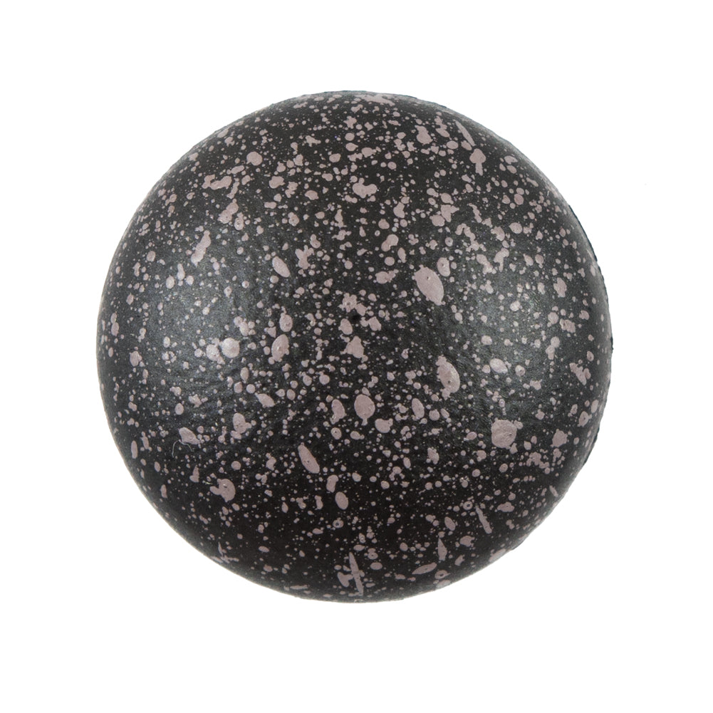 Italian Black and Twilight Mauve Speckled Plastic Button - 44L/28mm Italian Black and Twilight Mauve Speckled Plastic Button - 44L/28mm