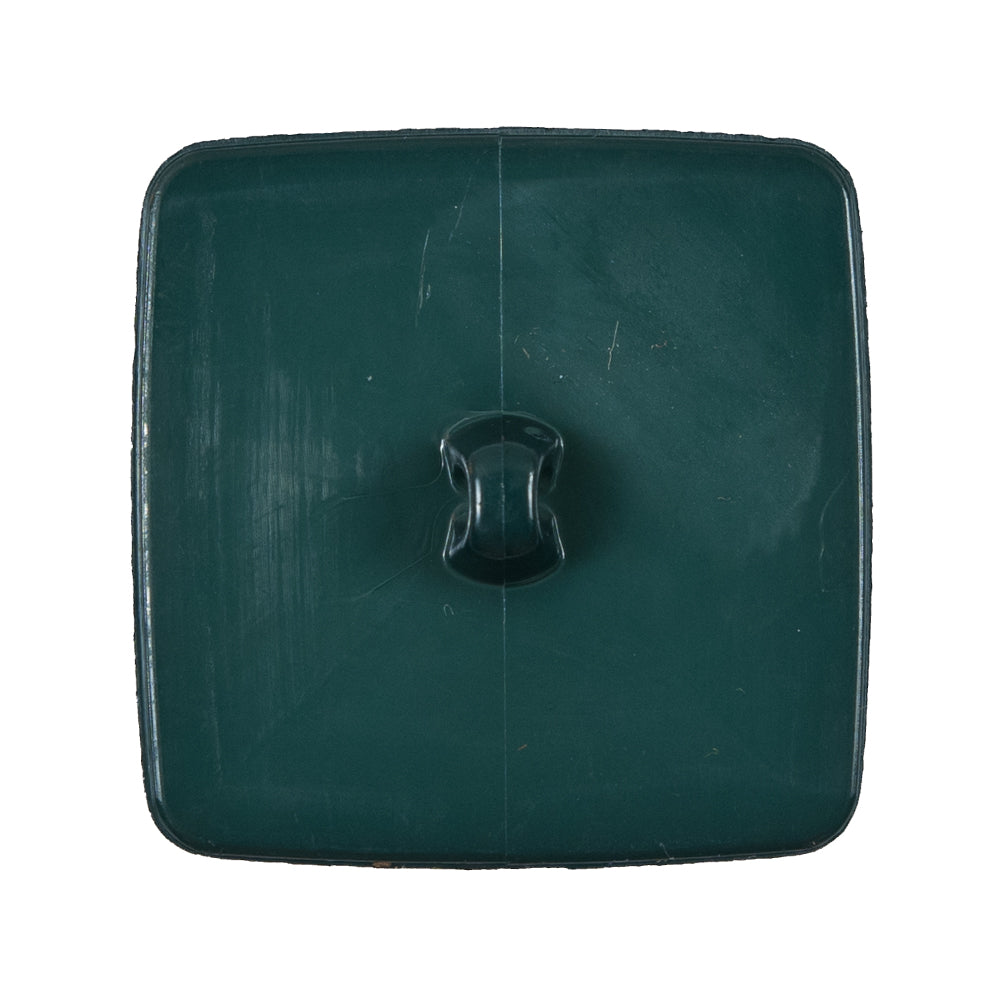Italian Sycamore Green Square Plastic Button - 48L/30mm - Detail Italian Sycamore Green Square Plastic Button - 48L/30mm - Detail