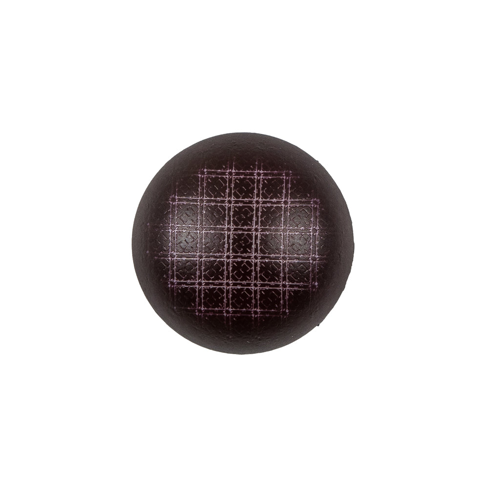 Italian Wine Checkered Plastic Button - 32L/20mm Italian Wine Checkered Plastic Button - 32L/20mm