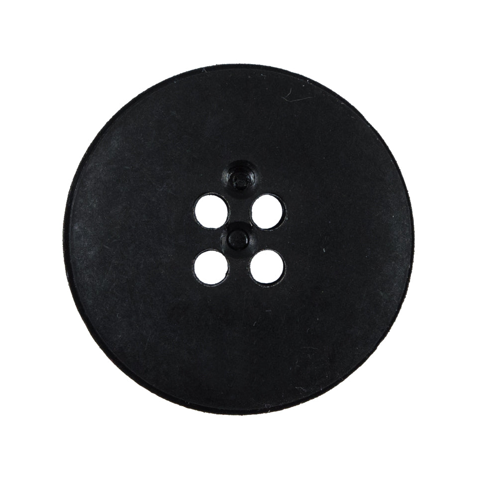 Italian Black and Gray Ombre Button - 44L/28mm Detail Italian Black and Gray Ombre Button - 44L/28mm Detail