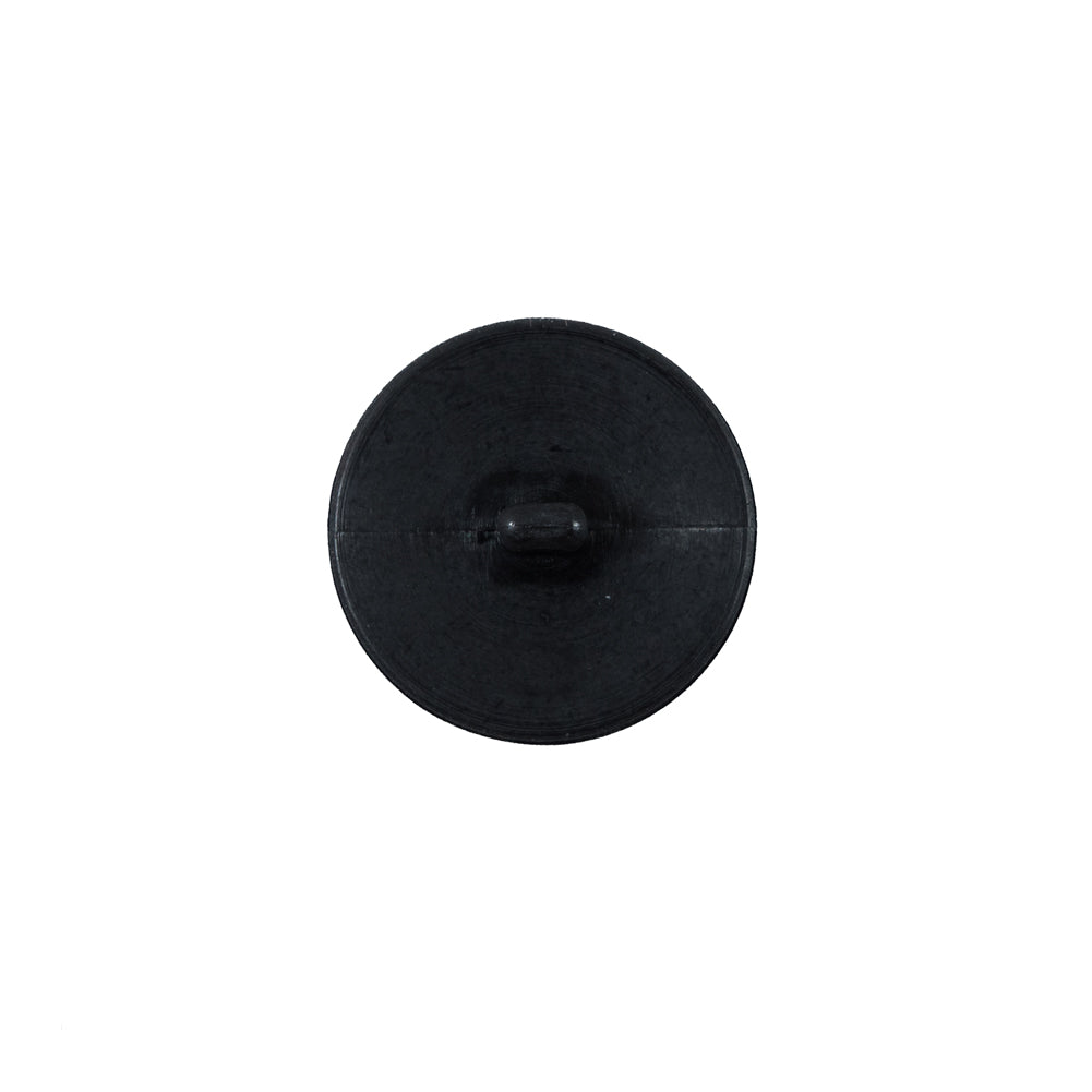 Italian Black and Gray Ombre Textural Button - 24L/15mm - Detail Italian Black and Gray Ombre Textural Button - 24L/15mm - Detail