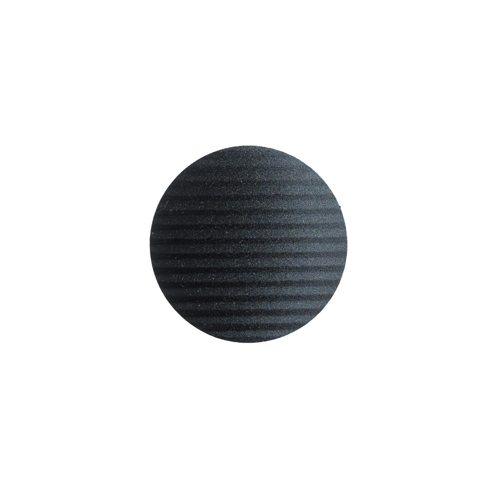 Italian Black and Gray Ombre Textural Button - 24L/15mm Italian Black and Gray Ombre Textural Button - 24L/15mm
