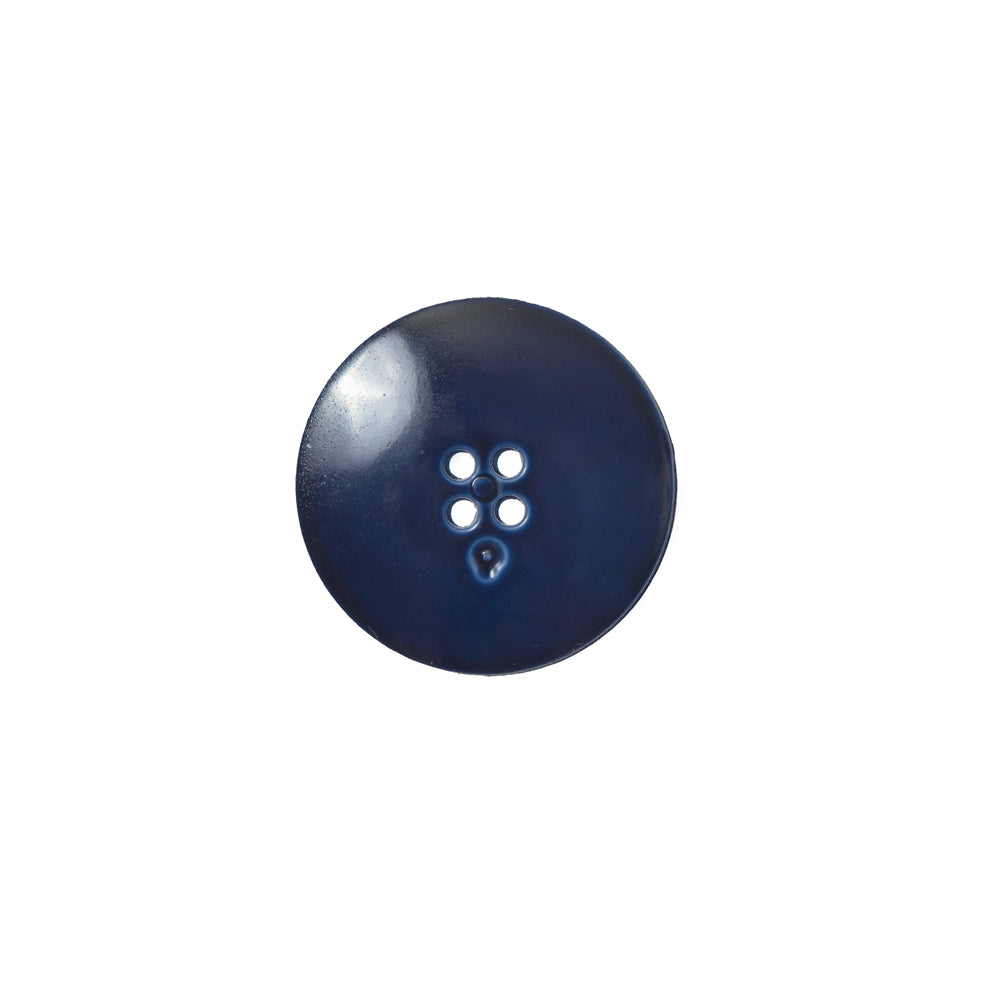 Italian Navy Textured Button - 24L/15mm Detail Italian Navy Textured Button - 24L/15mm Detail