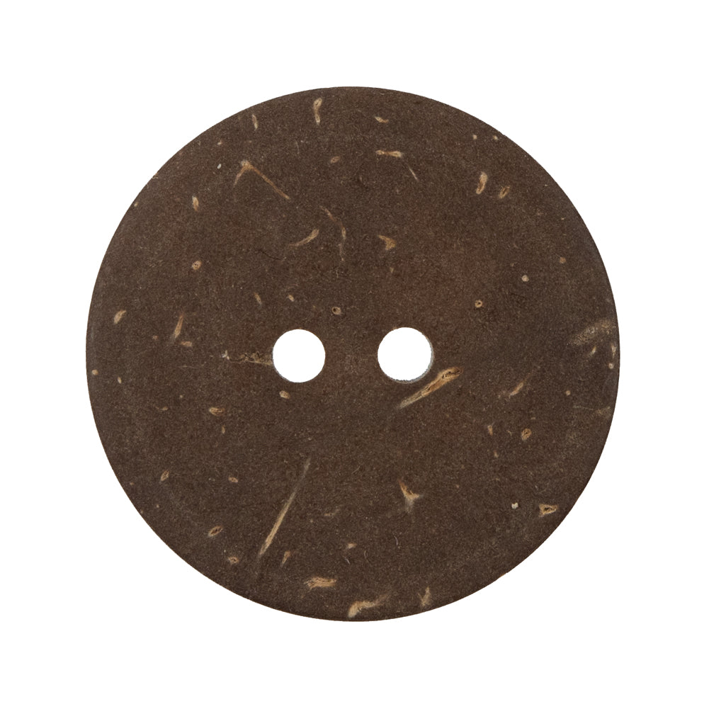 Italian Beige and Silver Carved Coconut Button - 48L/30mm - Detail Italian Beige and Silver Carved Coconut Button - 48L/30mm - Detail