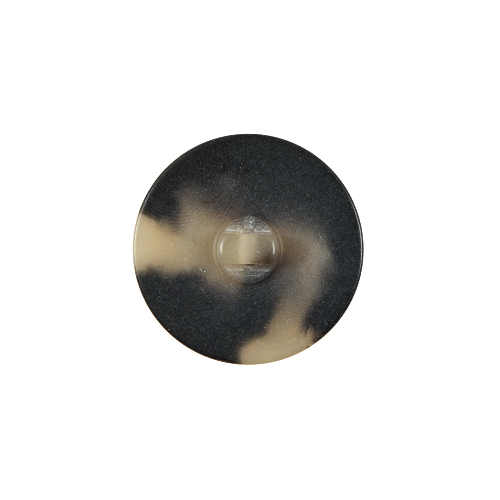 Italian Gold Etched Horn Button - 32L/20mm Detail Italian Gold Etched Horn Button - 32L/20mm Detail