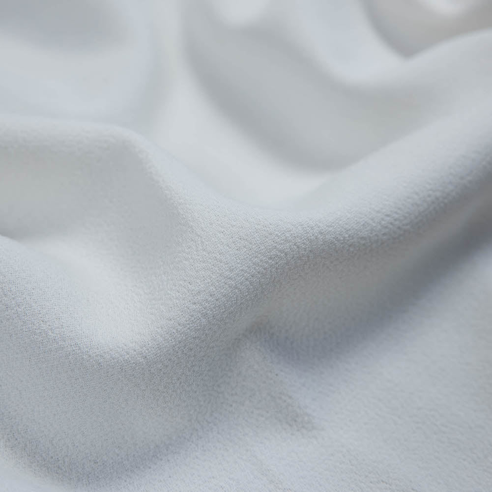 Italian Ivory Virgin Wool Double Crepe - Full Italian Ivory Virgin Wool Double Crepe - Full