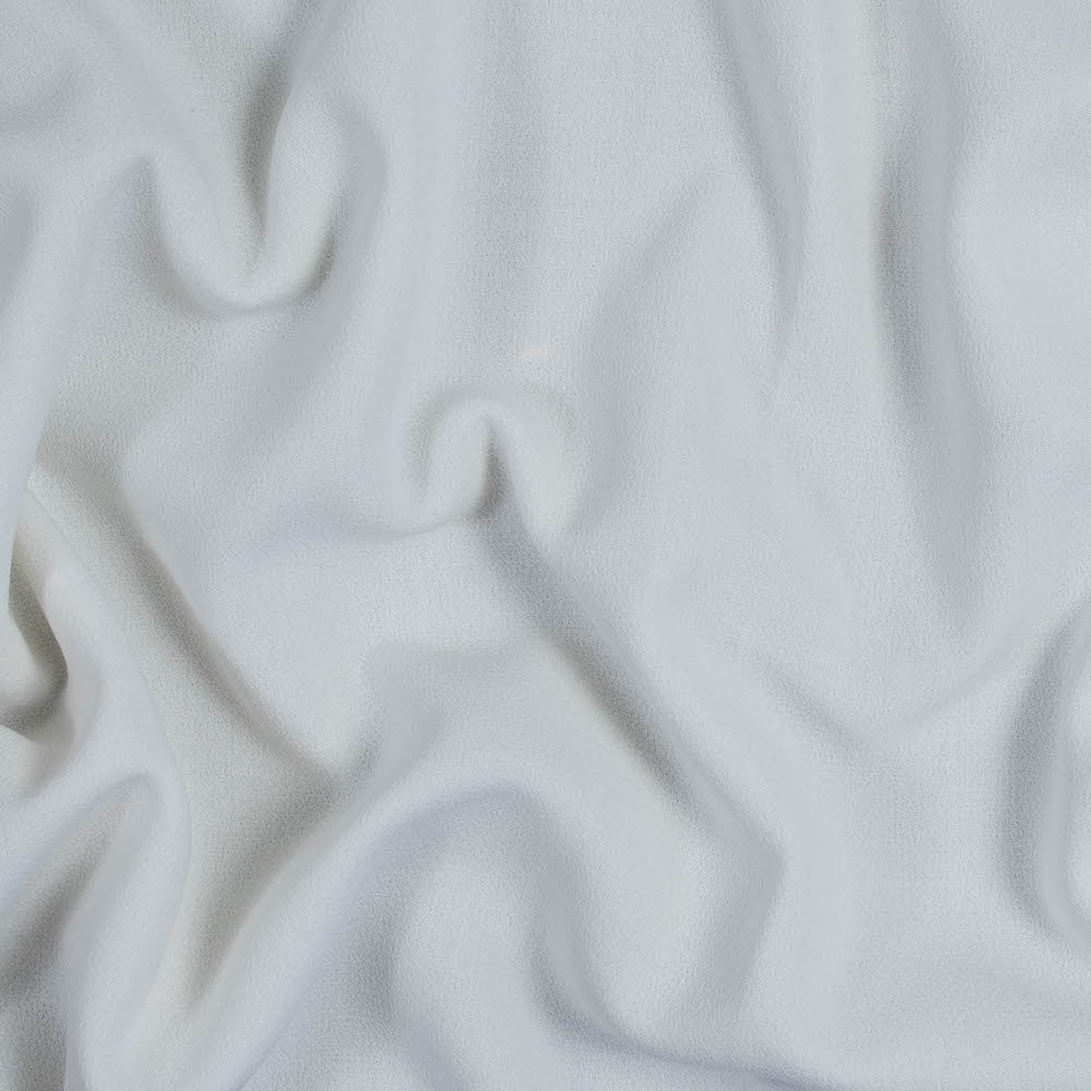 Italian Ivory Virgin Wool Double Crepe Italian Ivory Virgin Wool Double Crepe