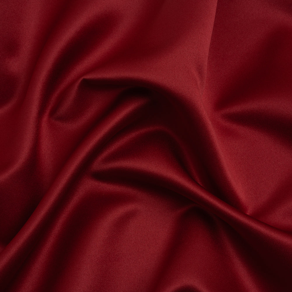 Polyester Satin - Fino Garnet - Reverie Collection Polyester Satin - Fino Garnet - Reverie Collection