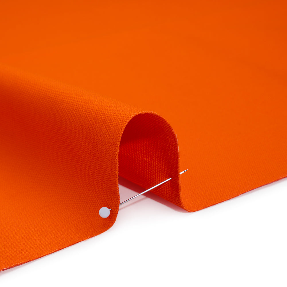 Cotton Canvas - Sunkiss Orange - Hilma Collection Cotton Canvas - Sunkiss Orange - Hilma Collection