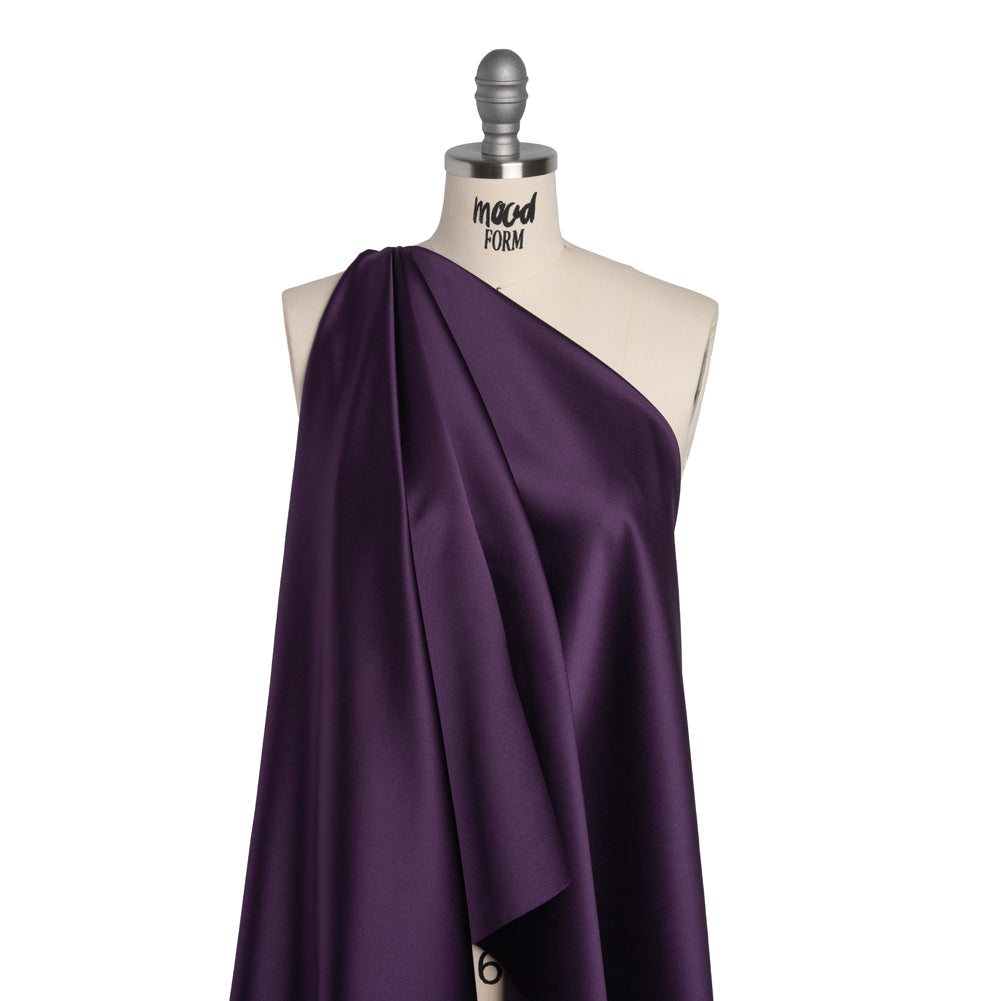 Polyester Satin - Vintage Grape - Reverie Collection Polyester Satin - Vintage Grape - Reverie Collection