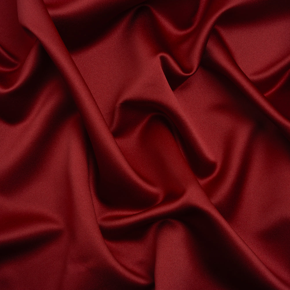 Polyester Satin - Nu Burgundy - Reverie Collection Polyester Satin - Nu Burgundy - Reverie Collection