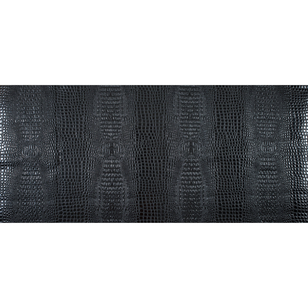Black Crocodile Vinyl Full Black Crocodile Vinyl Full