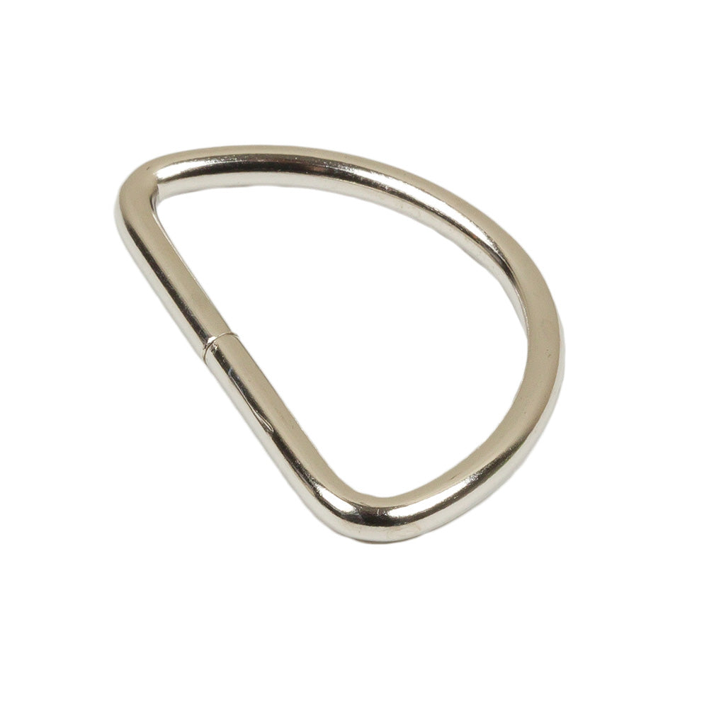 Dritz 4pc Nickel D-Rings - 1.25" - Detail Dritz 4pc Nickel D-Rings - 1.25" - Detail
