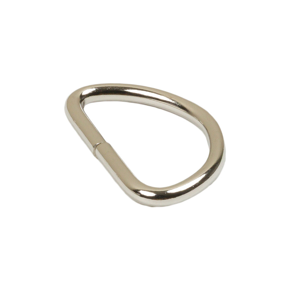 Dritz 4pc Nickel D-Rings - 1" - Detail Dritz 4pc Nickel D-Rings - 1" - Detail