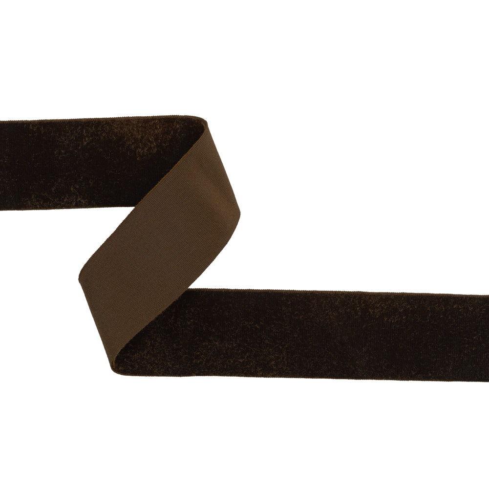 Stretch Velvet Ribbon Single Faced - 1.375" - Brown Stretch Velvet Ribbon Single Faced - 1.375" - Brown
